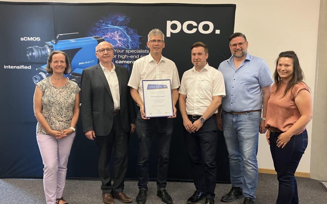 Landrat Neumeyer besucht Firma Excelitas PCO GmbH in Kelheim